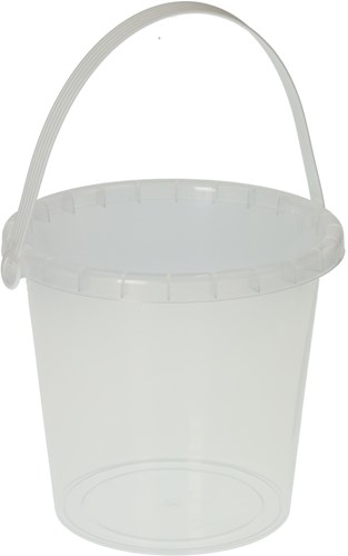 Albatros Hengelsport bucket transparent - 2 liter plastic toy