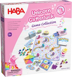 Haba unicorn board game Unicorn Glitterluck game collection kids