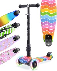BOLDCUBE Big 3 Wheel Scooter - Unicorn Land