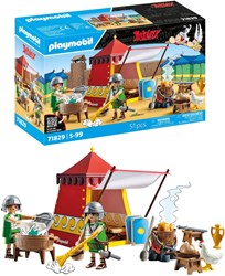 Playmobil Asterix Roman army tent play figure set