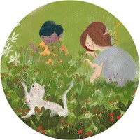 Djeco puzzle - summer day 350 pieces FSC mix kids puzzle-3