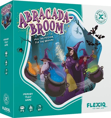 Asmodee board game Abracada-Broom memory game magic children