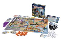 Days of Wonder Ticket to Ride Ghost Town board game for kids and families-2