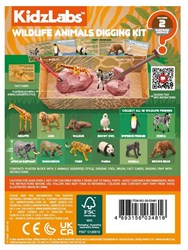4M Digging Set wild animals educational toy archaeology kit