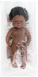 Miniland doll African boy 38cm realistic educational toy