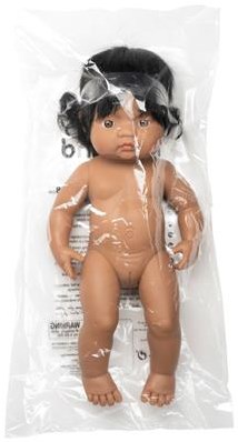 Miniland doll Latin girl 38cm - educational toy doll-3