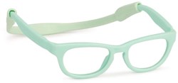 Miniland doll glasses turquoise accessory for baby doll fashion