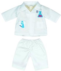 Miniland doll clothing scientist 38cm - educational toy set