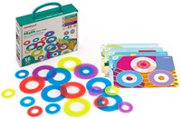Miniland educational toy Lightpad - Math Color Rings - colorful rings