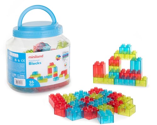 Miniland Lightpad - Blocks educational toy transparent