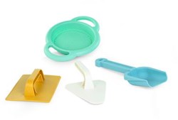 Miniland sand play set - Outdoor Eco beach toy sustainable
