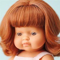 Miniland Doll European Girl 38cm - Realistic Play Doll for Kids-3