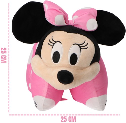 OttoSimon Minnie Mouse cuddle pillow 2in1 45x28cm Disney cushion-3
