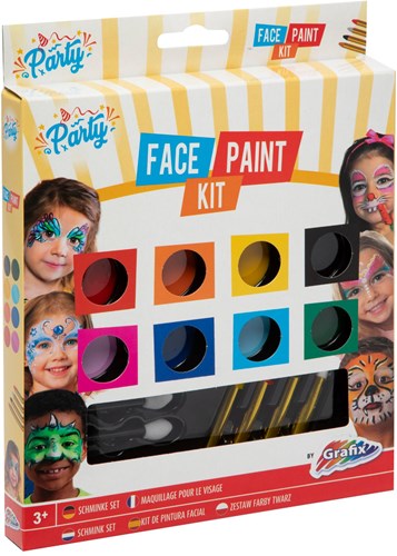 Face paint set large 16 pieces kids creative face painting