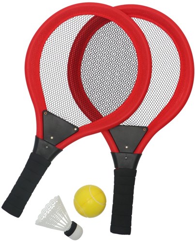 Alert tennis set toy with rackets and ball for kids-2