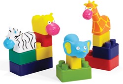 Edushape Mini Edu Animals Set 6 Animals + 22 Blocks