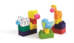Edushape Mini Edu Animal Bag - 28 pieces