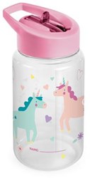 Miniland Tritan water bottle 450ml with straw and handle - Fantasy