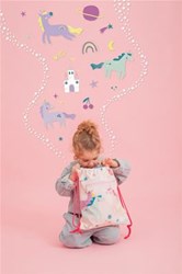 Miniland kids backpack water-resistant Fantasy design