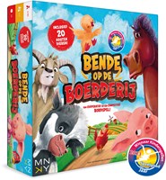 MNKY Entertainment board game Farmyard Chaos for kids-2