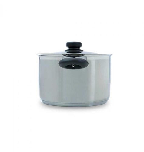 BK soup pan stainless steel Karaat+ 24 cm induction oven PFAS-free cool handles-2