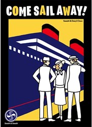 Asmodee board game Come Sail Away luxury cruise ship game