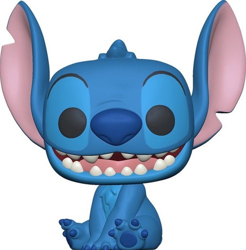 Funko Disney play figure Stitch smiling seated 9cm vinyl-3
