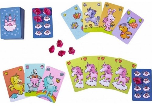 Haba game Unicorn Glitterluck Flonkerbingo bingo game cardboard-3