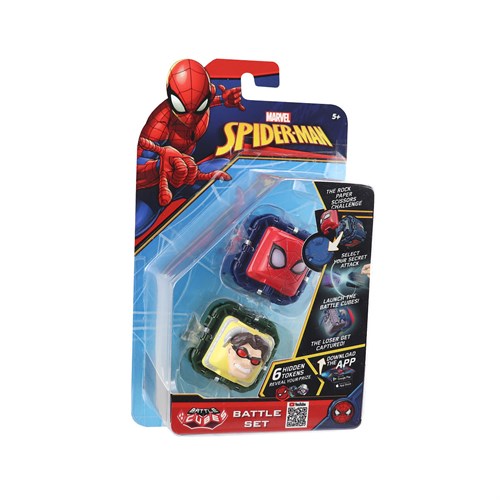 Battle Cube Dr. Octopus vs. Glowing Spiderman 2-pack Marvel toys