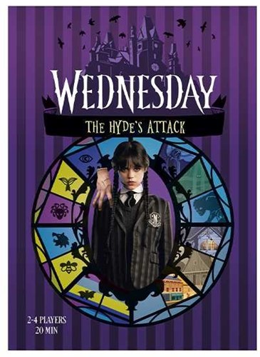 Asmodee board game Wednesday Nevermore Mystery Hyde's Attack 2-4 players-3