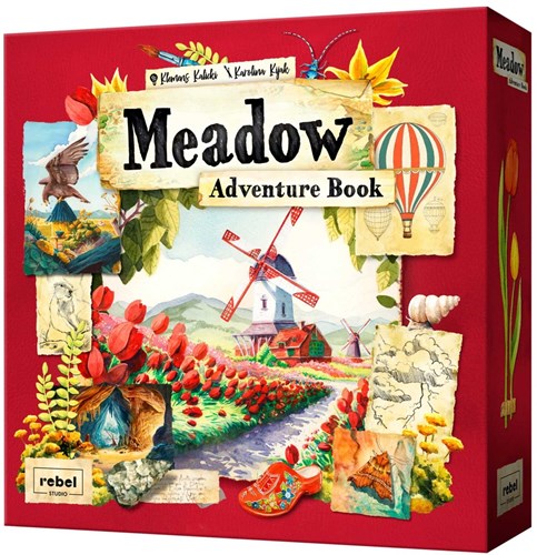 Asmodee board game Meadow Adventure Book expansion nature game
