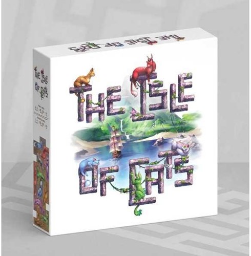 Asmodee board game The Isle of Cats Revised Edition cat rescue game-2