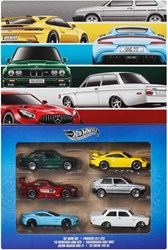 Hot Wheels metal toy cars Euro Style multipack 6 pieces