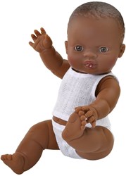 Paola Reina baby doll Gordi boy dark underwear 34 cm - vanilla scent