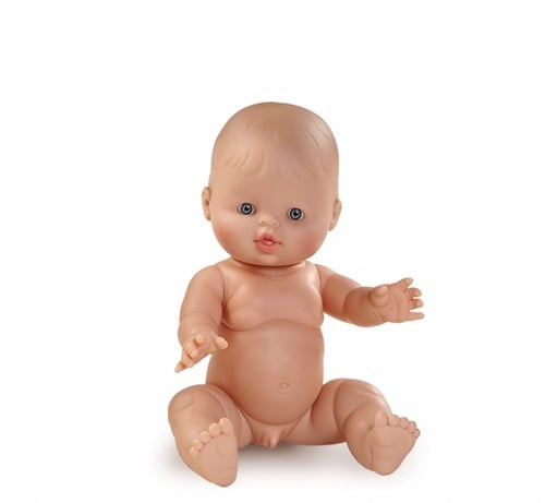 Paola Reina Gordi Baby Doll Boy White - 34 cm