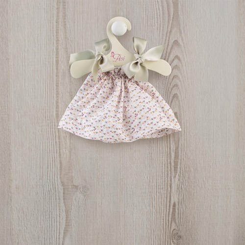 Asi doll clothing summer dress - colorful outfit for dolls