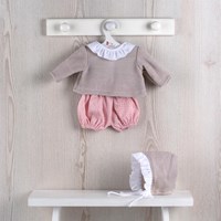 Asi doll clothing - Scandinavian look rose and sand - doll outfit