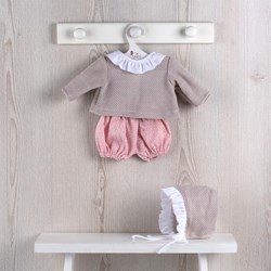 Asi doll clothing - Scandinavian look rose and sand - doll outfit