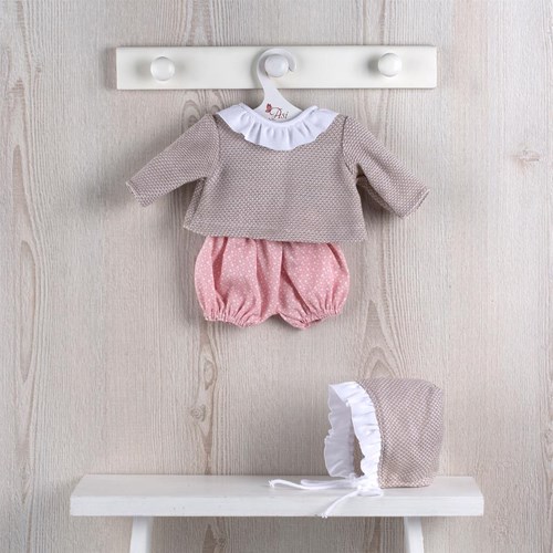 Asi doll clothing - Scandinavian look rose and sand - doll outfit