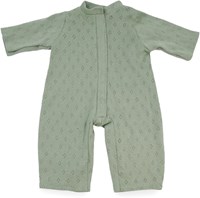 Asi doll clothing romper mint - unisex doll outfit