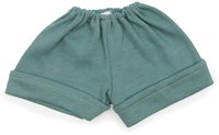 Asi doll clothing - shorts old green, doll outfit polyester