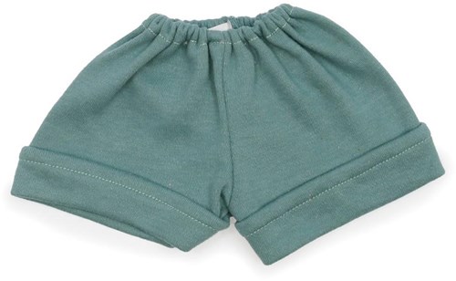 Asi doll clothing - shorts old green, doll outfit polyester