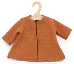 Asi doll clothing quilt jacket classic - doll jacket multicolor rust