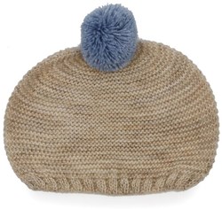 Asi doll clothing knitted beanie soft blue doll accessory