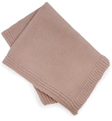 Asi doll accessory knitted blanket pink - doll clothing