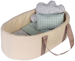 Asi baby doll carrycot with accessories - foam doll bed Cloe