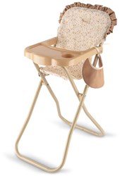 Asi doll highchair with tray and bib - Teresa collection doll accessory