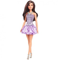 Barbie fashionista pop violet dress
