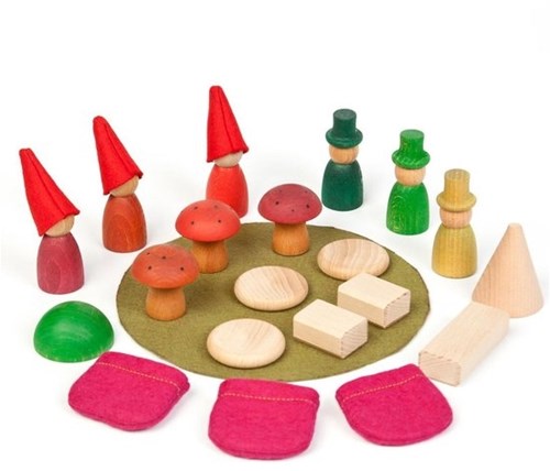 Grapat Wooden Playset Nins of the Forest Toy