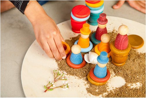 Grapat wooden toy summer play set - 27 pieces fantasy-2